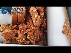 Papa small P307 chocolate protein bar production line with packing machine