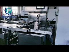 Chocolate vendedor caliente que envuelve la máquina de capa con el temple del dispositivo para el uso en el hogar