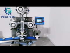 Los rellenos automáticos llenos del doble P170 rellenaron el mooncake del maamoul que hacía la máquina