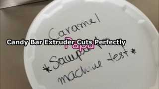 Extrusora de barra de caramelo Papa popular P308 con cortador ultrasónico a la venta